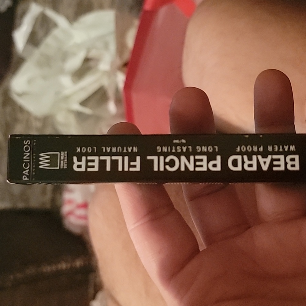 Pacino Beard pencil filler black new in box water proof natural looking